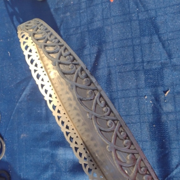 Solid Silver Antique Serving Platter - Picture 2 of 3